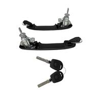 YSERFVX Automotive Exterior Handle Compatible with Seat for Alhambra 1996-2010 Car Front Left Right Door Handle with 2 Keys Upgrade Accessories 6K0837205 6K0837206