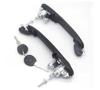 YSERFVX Automotive Exterior Handle Compatible with Vw for Polo 1994-2001 for Sharan 1995-2010 Car Front Left Right Door Handle with 2 Same Keys 6n0837207c 6n0837207D