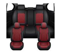 YSFDSGD Seat Protector For Dodge For Journey For RAM 1500 Interior Accessories Cushion Anti-Slip Universal Car Seat Covers Car Seat Cover Set(Wine red B)