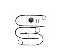 YSFGDJOSFI Power Window Lifters for Smart Roadster Window Regulator Repair Kit Front Left Side 2003-2005 Window Crank Connection