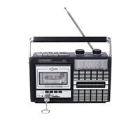YSFHYAN Retro Tape Player with Speaker,Portable Boombox Retro,Retro Tape Recorder Am/Fm Radio,Multiple Playback Mode Transitions,Multiple Transcription Methods,for Family Gatherings