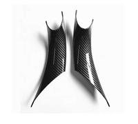 YSFIFHSKFH Door Handle Gloss Carbon Fiber Car for BMW for 3 4 Series for M3 for M4 F30 F31 F32 F33 F34 F36 F80 F82 Car Door Handle(Front 2 pcs)