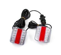YSFIFHSKFH Rear Tail 1 Set Universal 12V Rear Towing Trailer Tail Light LED 10m Cable 7 Brake Stop Lamp Waterproof