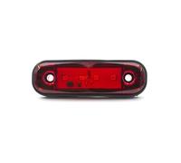 YSFIFHSKFH Rear Tail Side Marker Lights 12V 24V LED Car External Lights Warning Taillight Signal Brake Lamps For Truck Trailer(10x red)