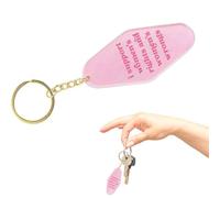 YSFSootie Feminist Keychain, Fuck The Patriarchy Car Keychain, Motel Keychain, Retro Keychain, Women Empowerment for Girls (i support women's rights and women's wrongs)