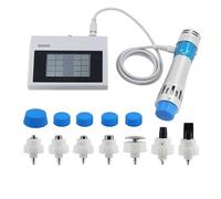 YSFW Shock Wave Therapy Machine, Deep Muscle Massager with 7 Probes, Adjustable 1-18HZ Frequency and 10-300MJ Energy, Multiple Treatment Modes,Deep Into Skin Layer,Non-invasive,for Pain Relief, Relax