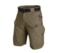 YSFWL Mens Shorts Pocket Summer-Shorts Outdoor Men's Cargo Short Casual Duty Safety Combat Cargo Comfortable Sports Shorts Stretch Work Trousers Joggers Loose Walking Pant(#G Khaki,L)