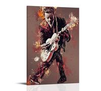 YSHCHEN Chuck Berry Popular Singers Stars Series Canvas Poster Wall Art Decorative Painting Bedroom Painting Posters24x36inch(60x90cm) Frame-style