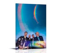 YSHCHEN Coldplay Popular Singers Stars Series Canvas Poster Wall Art Decorative Painting Bedroom Painting Posters12x18inch(30x45cm) Frame-style