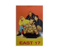 YSHCHEN East 17 Popular Singers Stars Series Canvas Poster Wall Art Decorative Painting Bedroom Painting Posters12x18inch(30x45cm) Unframe-style