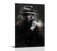 YSHCHEN Leonard Cohen Popular Singers Stars Series Canvas Poster Wall Art Decorative Painting Bedroom Painting Posters16x24inch(40x60cm) Frame-style