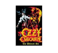 YSHCHEN Ozzy Osbourne Popular Singers Stars Series Canvas Poster Wall Art Decorative Painting Bedroom Painting Posters08x12inch(20x30cm) Unframe-style