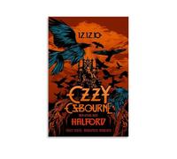 YSHCHEN Ozzy Osbourne Popular Singers Stars Series Canvas Poster Wall Art Decorative Painting Bedroom Painting Posters12x18inch(30x45cm) Unframe-style