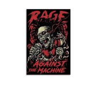 YSHCHEN Rage Against The Machine Popular Singers Stars Series Canvas Poster Wall Art Decorative Painting Bedroom Painting Posters08x12inch(20x30cm) Unframe-style