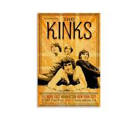 YSHCHEN The Kinks Popular Singers Stars Series Canvas Poster Wall Art Decorative Painting Bedroom Painting Posters20x30inch(50x75cm) Unframe-style