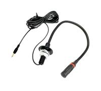 YSHHKEE Communication Microphone 3.5 Mm Gooseneck Mount, a | Voice Pickup with Mounting Hardware for Bus Cabin Announcement Duties for Announcement Use