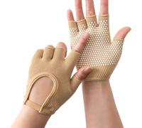 YSHHKEE Silicone Antislip Gloves Weight Training Glove | Gym Glove, Palm Protectors, Silicone Antislip Five Finger Workout Glove for Cyclings Fitness Exercise