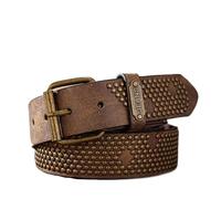 YShiuoL Renaissance Belt A Material Belt For Both Men And Women, A Casual, Retro And Classic Personalized(Khaki)