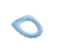 YShiuoL Toilet Seat Cushion 1/3/5/10 PCS Toilet Seat Cushion Household Winter Thickened Plush Toilet Seat Cushion Toilet Seat Warmer Seat Cushion Toilet Seat Cover(Blue,3Pcs)