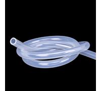 YSIL Silicone Tubing 3mm×5mm 10Ft Food Grade Pure Silicone Flexible Tube Hose High Temp for Home Brewing, Winemaking, Beer Line, Aquaponics