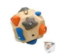 YSINOBEAR Handcrafted Boulder Block,Build Strength and Precision,Finger Training Tool for Climbers, 3D Boulder Block Rock Climbing Training Balls, Train Hand Strength, Climbers Gift (A)