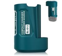 Ysislybin 12V Replacement Battery for Makita/Bosch, Charger for Makita 10.8V LXT Lithium Batteries BL1013/BL1014, for Bosch BAT414/BAT411, Battery Charger, 12V DC, 2A