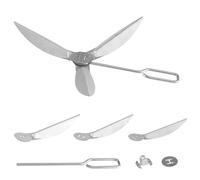Ysislybin 22-1/2 Inch One-Touch Cleaning System Kit For Weber Kettle Grill 57cm Replacement Parts Compatible with Weber 7444 Weber Kettle Grills Replacement Parts