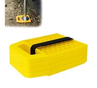Ysislybin RV Jack Pad, Caravan Levelling Blocks, Caravan Jack Pads, Jack Leveling Block Reinforced Structure Non-Slip Weatherproof, Secure the Crank Support Mobile Home or Caravan