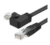 YSJJZRL Cat6 Ethernet Cable Up/Down/Left/Right 90 Degree RJ45 Cat 6 Internet Cable for Laptop Router etc (0.5M,Right)