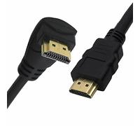 YSJJZRL HDMI Cable,30cm 90 Degree Angled HDMI Cable High Speed Supports 1080P for Digital Cameras/Camcorders, MP3 players, HDTVs and other HDMI Devices(Down)