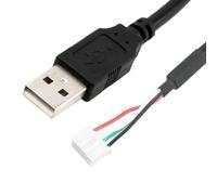 YSJJZRL USB to PH2.0 Cable, USB 2.0 Male to PH2.0 Female 4 pin/5 pin Data Cable (USB to PH2.0 4 pin-0.6M)