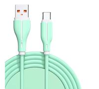 YSJJZRL USB to Type C Cable - 66W 6A Quick Charging & Data Fast USB Type-C Cables for Samsung Galaxy LG and more (1M,Green)