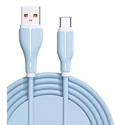 YSJJZRL USB to Type C Cable - 66W 6A Quick Charging & Data Fast USB Type-C Cables for Samsung Galaxy LG and more (1.5M,Blue)