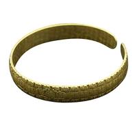 YSJNGF 1pc Style Antique Brass Cuff Bracelet Chinese Character Blessing for Women Decorative Present