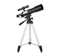 YSJNGF 50mm Astronomical Telescopes for Kids Beginners, Compact Astronomy Refractor Monoscope with Lightweight Tripod 2 Eyepieces Adult ChildrenScope,Black