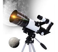 YSJNGF 70Mm Portable Astronomical Telescope with Tripod Finder Scope Filter for Kids Beginners Fully Multi-Coated Optics Astronomy Refractor Travel Watching Moon Stars