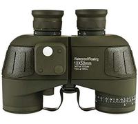YSJNGF 7X50/10X50 Powerful Marine Binoculars Professional Level with rangefinder Compass Low Light NightHD Waterproof Advanced Telescope