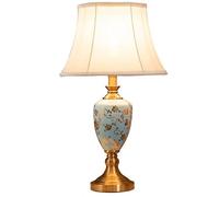 YSJNGF Chandelier Ceiling Pendant Light Household Decorate Illumination Table Lamp China Ceramics Desk Lamp Wedding Learn Work Read Desktop Lights