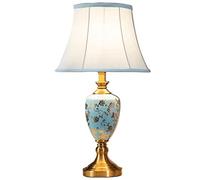 YSJNGF Chandelier Ceiling Pendant Light Household Decorate Illumination Table Lamp China Ceramics Desk Lamp Wedding Learn Work Read Desktop Lights