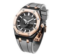 YSJNGF For GA2100 GA2110 Mod Kits, Metal Watch Band Strap Bezel, Watch Modding Replacement Accessories Set Rose Gold Buckle