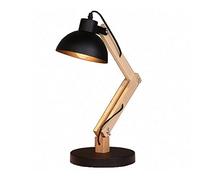 YSJNGF Iron and Wood Table E27 Fold Adjustable Stand Desk Lighting with Swing Long Arm Business Office Study Desktop Light Eye Protection Reading Lamp