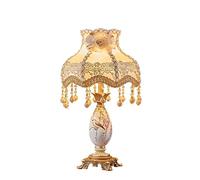 YSJNGF LED Desk Lamp European Minimalist Wedding Table Lamp Crystal Lace Wedding Gift Bedroom Adjustable Light Bedside Lamp Table Lamp Reading Lamp