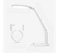 YSJNGF Living Room Bedroom Table Lamp 15W LED Desk Lamp with 6 Dimming Levels Plug-in Desk Lamp with 3 Lighting Modes Foldable Table Light for Home and Office，Touch Control Bedside Nightstand Lamp