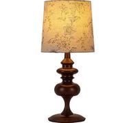 YSJNGF Tall Skinny Wooden Table Lamp Mid Century Table Lamp Vintage Farmhouse Bedside Lamp Rustic Retro Antique End Nightstand Lamp for Bedroom Desk Living Room Entryway Home Office