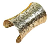 YSJNGF Tribal Cuff Bangle Bracelet for Women Arm Jewelry Wrist Cuff for Cosplay and Party