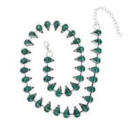 YSJNGF Vintage Clavicle Chain Statement Women's Fashion Rhinestone Pendant Necklace for Girls