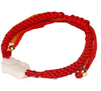 YSJNHX CCXXYGWJ Zengqing Schmuck Glück kleines rotes Seil Armband weibliche Jade Jadeit Pichu Zengqing Hall Benxi Jahr Schmuck