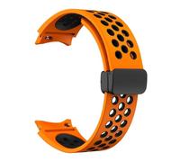 YSJNHX TYKHGFS 20mm Silicone Strap for Watch 6 Classic 43 47mm 5Pro 45mm Breathe No Gaps Buckle Watch 7 6 5 4 40mm 44mm Watchbands
