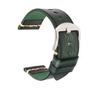 YSJNHX TYKHGFS Handmade Cow Leather Watch Strap 7 Colors Available Vintage Watch Band 20mm 22mm 24mm Fit For Panerai Citizen Casio SEIKO