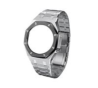 YSJNHX YSJNGF GA2100 Model Oak All Metal Bezel Strap Style Watch Bands For GA2110ET-2A Mod Kit Accessories